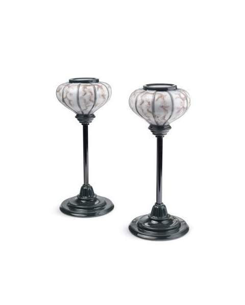 Lladro 01008454 - Фарфор Lladro JAPANESE LAMPSTANDS (PAIR) 010 08454