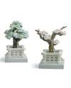 Lladro 01008455 Figurine JAPANESE TREE POTSMANDARIN AND CHERRY