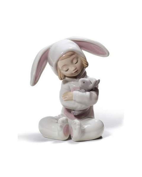 Lladro 01008538 BUNNY HUGS 010.08538