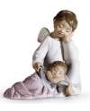 Lladro 01008549 Figurine MY GUARDIAN ANGEL PINK