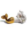 Lladro 01008560 DAY DREAMING AT SEA (GOLDEN RE DECO) 010.08560