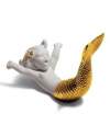 Lladro 01008561 - Фарфор Lladro WAKING UP AT SEA (GOLDEN RE DECO) 010 08561