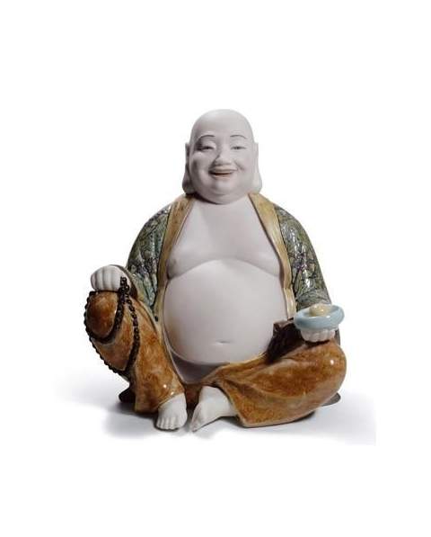 Lladro 01008566 BUDA FELIZ 01008566