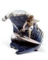 Lladro 01008595 DANS LA GRANDE VAGUE 01008595