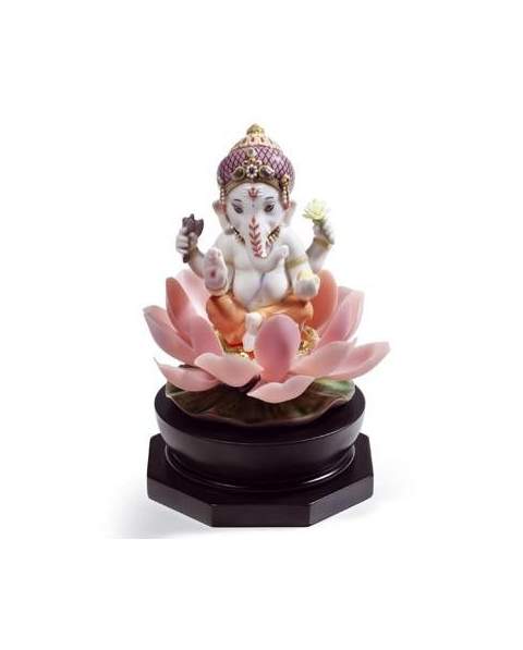 Lladro 01008635 Figurine PADMASANA GANESHA