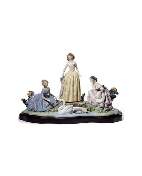 Lladro 01008664 DAYDREAMING BY THE POND 010.08664