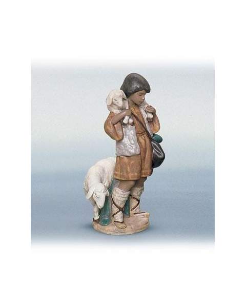 Lladro Shepherd Boy Figurine 