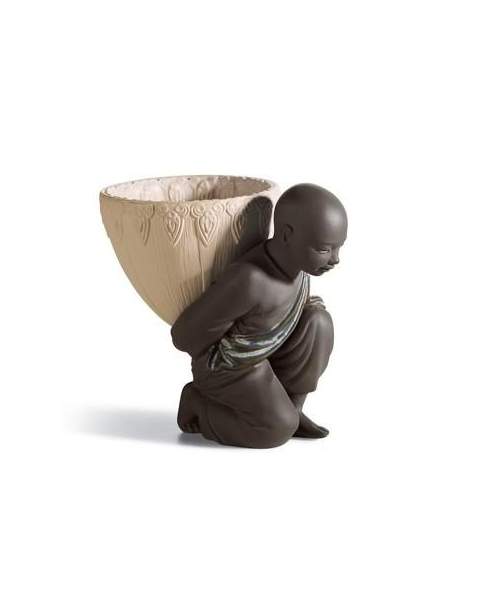 Lladro 01012493 PORTEUR POT POURRI ARRIERE NOIR 01012493