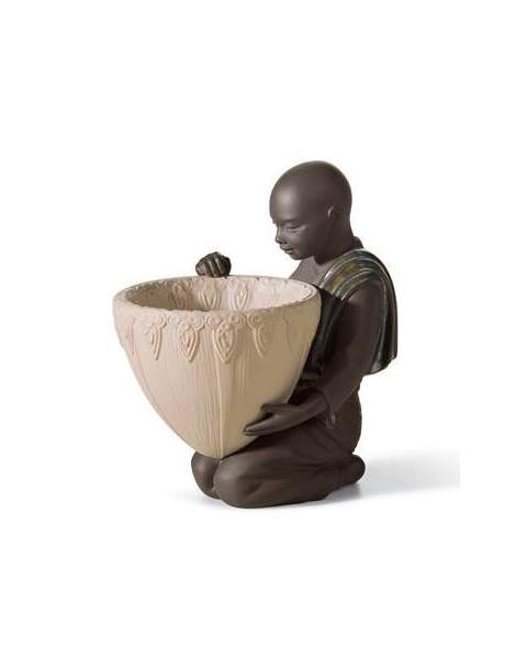 Lladro 01012494 PORTEUR POT POURRI AVANT NOIR 01012494