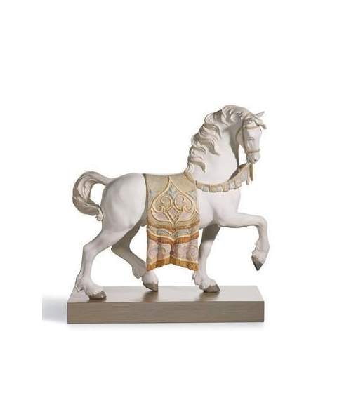 Lladro 01012497 A REGAL STEED 010.12497