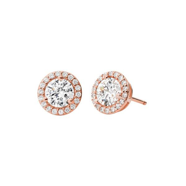 michael kors stud earrings gold