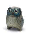 Lladro 01012534 Figurine SMALL OWL GREY