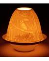 Lladro 01017307 LITHOPHANE VOTIVE LIGHT TOUCANS 010.17307