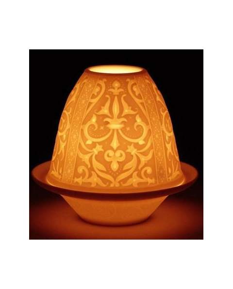 Lladro 01017312 LITHOPHANE VOTIVE LIGHT RENAISSANCE 010.17312