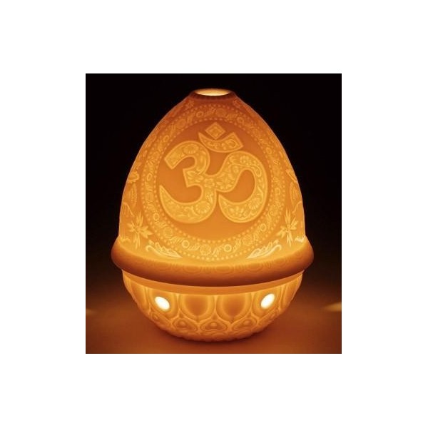 Lladro 01017335 Figurine LITHOPHANE VOTIVE LIGHT OM Lladro 01017335 Figurine LITHOPHANE VOTIVE LIGHT OM