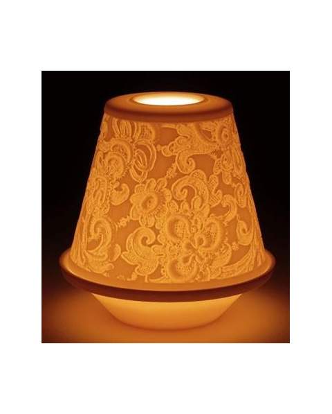 Lladro 01017337 LITOPHANE VOTIVE LIGHT LACE 010.17337