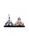 Hina Dolls (violet) Lladro Porcelaine 01009410 