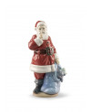 Santa is here Lladro Porcelaine 01009485 