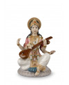 Goddess Saraswati Lladro Porcelain 01009486