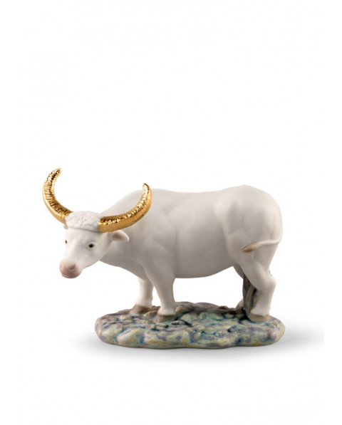 The Ox-Mini Lladro Porcelain 01009489