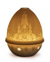 Lithophane votive light-Lord Balaji Lladro Porcelain 01017456