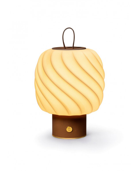 Ice Cream portable lamp (M) (leather) Lladro Porcelain 01024049