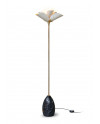 Blossom floor lamp (white-gold)(CE) Lladro Porcelain 01024128