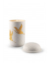 Golden Cranes candle Lladro Porcelaine 01040213 