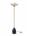 Blossom floor lamp (white-gold)(UK) Lladro Porcelain 01024129