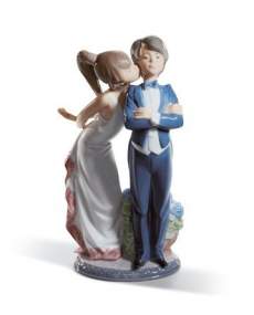Lladro figurines 01005555 - Let's Make Up 